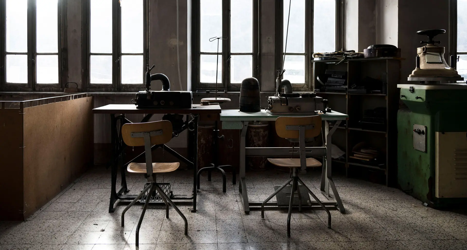 The historic workshop of Cappellificio Cervo